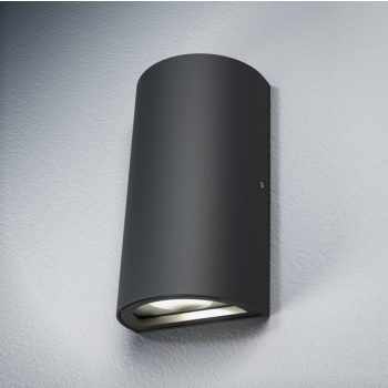LEDVANCE Endura UPDOWN fali lámpa kültéri sötétszürke, 12W, 3000K, IP44, 700lm, LED modul