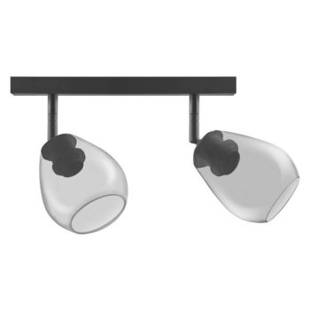 LEDVANCE LED spot mennyezeti/fali beltéri, IP20, 450x170mm, E27 foglalat, üveg ház