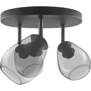 LEDVANCE LED spot beltéri, IP20 védelem, 400x230mm, E27 foglalat, üveg ház, Vintage