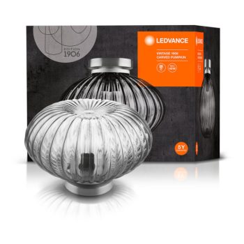 LEDVANCE mennyezeti lámpa beltéri, IP20 védelem, E27 foglalat, üveg ház, 245mm magas