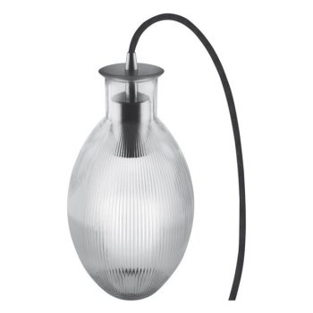 LEDVANCE Vintage 1906 Carved Table Grape asztali lámpa beltéri füstüveg, IP20, E27 foglalat