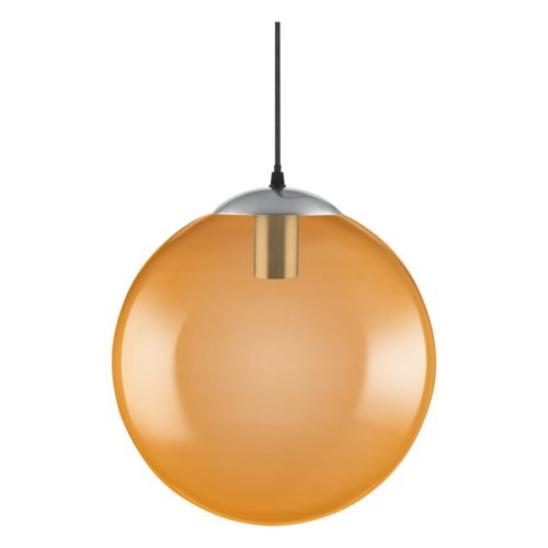 LEDVANCE Vintage 1906 Bubble PENDANT 300x1570 Glass Orange, beltéri, narancs VINTAGE EDITION 1906 stílusú függesztett lámpa, foglalat: E27, IP20 védelem, 5 év garancia 4058075217386