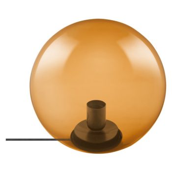 LEDVANCE asztali lámpa beltéri, IP20, 250x245mm, E27 foglalat, Bubble TABLE 250x245 Glass Orange