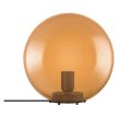 LEDVANCE asztali lámpa beltéri, IP20, 250x245mm, E27 foglalat, Bubble TABLE 250x245 Glass Orange