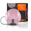 LEDVANCE asztali lámpa beltéri, IP20, 250x245mm, E27 foglalat, Bubble TABLE 250x245 Glass Pink