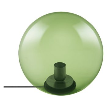 LEDVANCE asztali lámpa beltéri, IP20, 250x245mm, E27 foglalat, Bubble TABLE 250x245 Glass Green