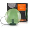 LEDVANCE asztali lámpa beltéri, IP20, 250x245mm, E27 foglalat, Bubble TABLE 250x245 Glass Green