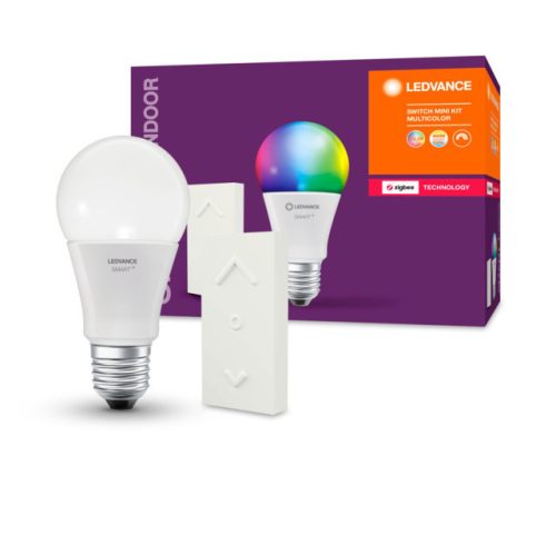 LEDVANCE SMART+ Zigbee vezérlésű, kapcsoló, COLOR SWITCH MINI KIT, beltéri, IP20-as védelemmel, hangvezérléssel vezérelhető, ( LEDVANCE 4058075219588 )