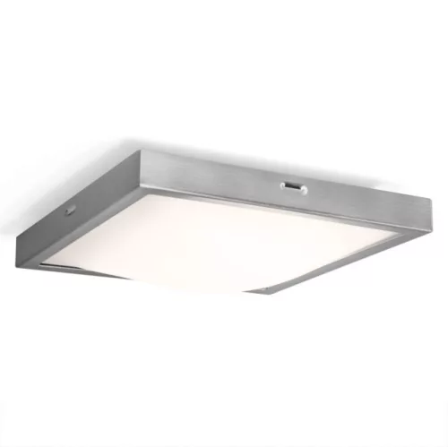 LEDVANCE mennyezeti lámpa beltéri szürke, 14W, 3000K, IP20, 220x220mm, 750lm, LED modul