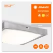 LEDVANCE mennyezeti lámpa beltéri szürke, 14W, 3000K, IP20, 220x220mm, 750lm, LED modul