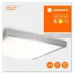 LEDVANCE mennyezeti lámpa beltéri szürke, 19W, 3000K, IP20, 300x300mm, 1050lm, LED modul