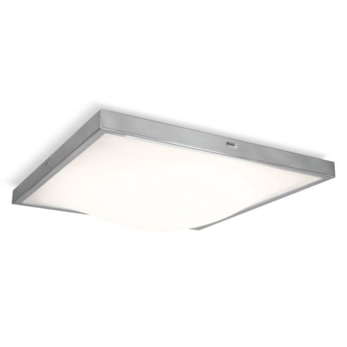 LEDVANCE mennyezeti lámpa beltéri szürke, 24W, 3000K, IP20, 400x400mm, 1520lm, LED modul