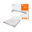 LEDVANCE mennyezeti lámpa beltéri szürke, 24W, 3000K, IP20, 400x400mm, 1520lm, LED modul