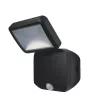 LEDVANCE LED fényvető kültéri fekete, szenzoros, 4W, 4000K, IP54, 260lm, LED modul