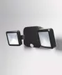 LEDVANCE LED fényvető kültéri fekete, szenzoros, 10W, 4000K, IP54, 480lm, LED modul
