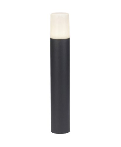 LEDVANCE ECO CLASS BOLLARD 500 RD BK, kültéri, fekete 0,5 m magas útvilágító lámpa, foglalat: GU10, IP54 védelem, 4058075232228