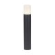 LEDVANCE ECO CLASS BOLLARD 500 RD BK, kültéri, fekete 0,5 m magas útvilágító lámpa, foglalat: GU10, IP54 védelem, 4058075232228