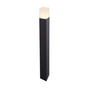 LEDVANCE Bollard oszloplámpa kültéri fekete Sq, IP54 védelem, GU10 foglalat, 800mm magas