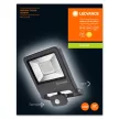 LEDVANCE Endura FLOOD LED fényvető kültéri fehér, szenzoros, 50W, 3000K, IP44, 4500lm, szürke