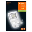 LEDVANCE Endura FLOOD LED fényvető kültéri fehér, szenzoros, 20W, 3000K, IP44, 1700lm
