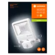 LEDVANCE Endura FLOOD LED fényvető kültéri fehér, szenzoros, 30W, 3000K, IP44, 2700lm