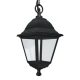 LEDVANCE ECO CLASS LANTERN CLASSIC E27 HANGING ALU BK, kültéri, fekete mennyezeti függőlámpa, foglalat: E27, IP44 védelem, 4058075251540