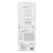 LEDVANCE Linear LED fény- és mozgásérzékelő beltéri ezüst, akkumulátoros, USB-C töltés, 1W, 4000K