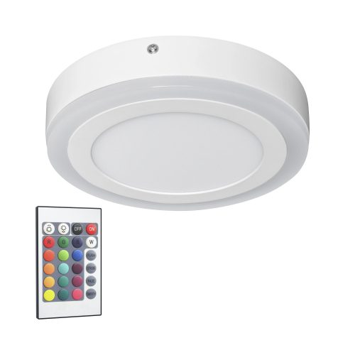 LEDVANCE LED CLICK White beltéri mennyezeti/fali lámpa fehér színben, 750 lm fényerő, 16 W, 20000 h, IP20 védelemmel, 220-240 V AC, 3000 K, 4058075260511
