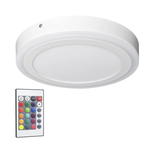 LEDVANCE LED CLICK White beltéri mennyezeti/fali lámpa fehér színben, 1100 lm fényerő, 18 W, 20000 h, IP20 védelemmel, 220-240 V AC, 3000 K, 4058075260559