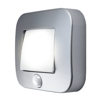 LEDVANCE fény- és mozgásérzékelő beltéri ezüst, 0,25W, 4000K, IP54, 14lm, LED modul