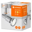 LEDVANCE LED spot mennyezeti/fali beltéri szürke, 3W, 2700K, IP20, GU10 foglalat, 240lm