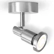 LEDVANCE LED spot mennyezeti/fali beltéri szürke, 3W, 2700K, IP20, GU10 foglalat, 240lm