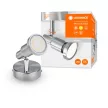 LEDVANCE LED spot mennyezeti/fali beltéri szürke, 3W, 2700K, IP20, GU10 foglalat, 240lm