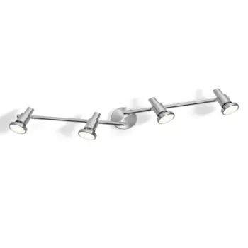 LEDVANCE LED spot mennyezeti lámpa beltéri szürke, 4x3W, 2700K, IP20, GU10 foglalat, 960lm