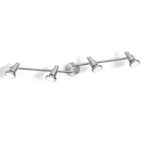 LEDVANCE LED spot mennyezeti lámpa beltéri szürke, 4x3W, 2700K, IP20, GU10 foglalat, 960lm