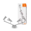 LEDVANCE LED spot mennyezeti lámpa beltéri szürke, 4x3W, 2700K, IP20, GU10 foglalat, 960lm
