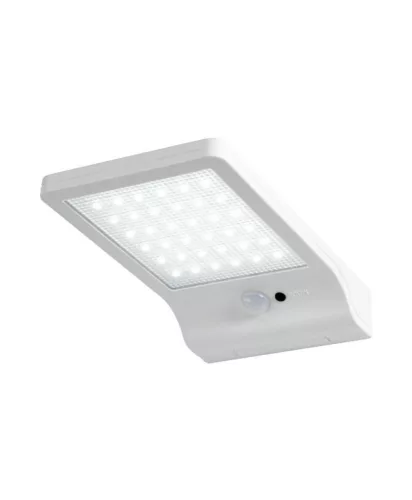 LEDVANCE napelemes kültéri lámpa fehér, szenzoros, akkumulátoros, 3W, 4000K, IP44, 320lm