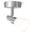 LEDVANCE LED spot mennyezeti/fali beltéri szürke, 2W, 2700K, IP20, G9 foglalat, 200lm