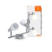 LEDVANCE LED spot mennyezeti/fali beltéri szürke, 2W, 2700K, IP20, G9 foglalat, 400lm