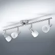 LEDVANCE LED spot mennyezeti/fali beltéri szürke, 2W, 2700K, IP20, G9 foglalat, 800lm