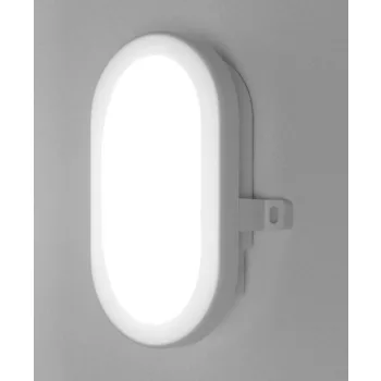 LEDVANCE Bulkhead por- és páramentes lámpatest kültéri fehér, 6W, 4000K, IP54, 450lm