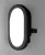 LEDVANCE Bulkhead por- és páramentes lámpatest kültéri fekete, 6W, 4000K, IP54, 450lm