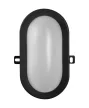 LEDVANCE Bulkhead por- és páramentes lámpatest kültéri fekete, 6W, 4000K, IP54, 450lm