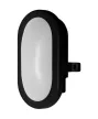 LEDVANCE Bulkhead por- és páramentes lámpatest kültéri fekete, 6W, 4000K, IP54, 450lm