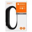 LEDVANCE Bulkhead por- és páramentes lámpatest kültéri fekete, 6W, 4000K, IP54, 450lm