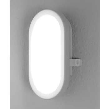LEDVANCE Bulkhead por- és páramentes lámpatest kültéri fehér, 11W, 4000K, IP54, 800lm