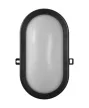 LEDVANCE Bulkhead por- és páramentes lámpatest kültéri fekete, 11W, 4000K, IP54, 800lm