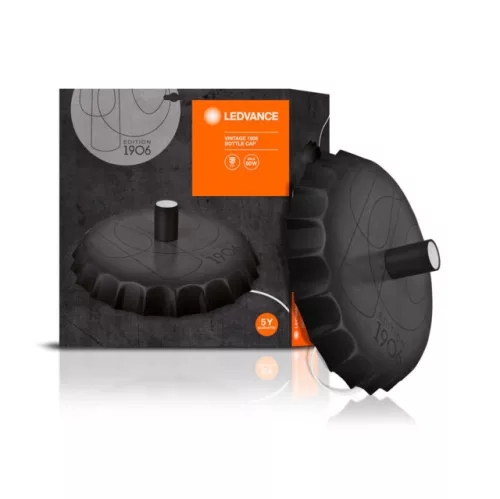 LEDVANCE LED lámpa mennyezeti/fali beltéri sötétszürke, IP20, 350mm, E27 foglalat