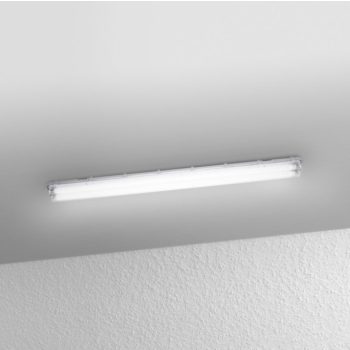 LEDVANCE por- és páramentes lámpatest beltéri szürke, 19W, 4000K, IP65, G13 foglalat, 3500lm