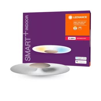 LEDVANCE SMART+ Tibea Ceiling mennyezeti lámpa beltéri fehér, okos Zigbee, 22W, 2700-6500K